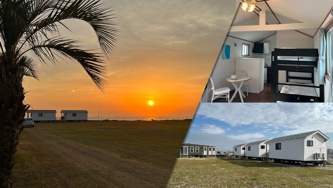 トレーラーハウス型宿泊施設「きさらづCAMP ORGANIC FIELD in みたて」を4/15（土）より運営開始！【木更津市民には特典も！】 |  木更津のことなら、きさらづレポート【きさレポ】